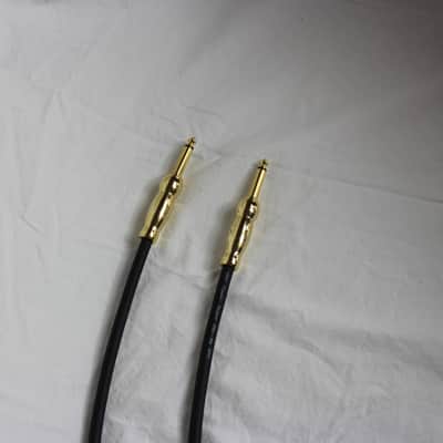 TGPS Guitar Cable 20' with Gold 1/4" Connectors image 2