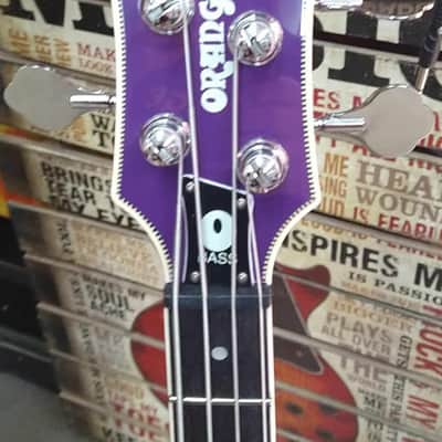 Orange O Bass - Glenn Hughes Signature Edition - in Purple w/ Gig Bag image 3
