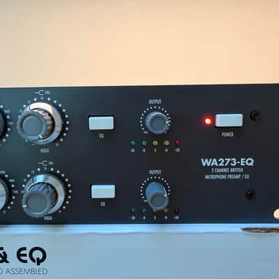Warm Audio WA273-EQ 2-Channel British Microphone Preamp NEW in box image 4