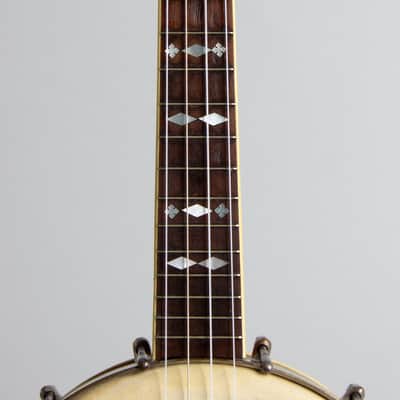 Gibson  UB-2 Banjo Ukulele,  c. 1932, original black chipboard case. image 8