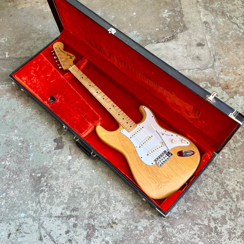 Fender Stratocaster 1974 - Natural original vintage USA image 1
