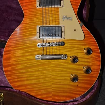 Gibson Custom 60th Anniversary 1960 Les Paul Standard V2 VOS 2020 Orange Sunset Fade image 14