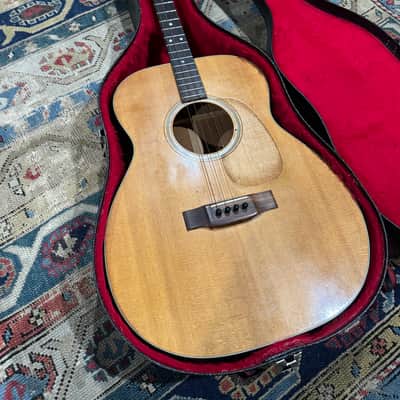 Martin 0-18T 1973 Tenor Guitar - Natural - Missing Pickguard - Player Grade image 1