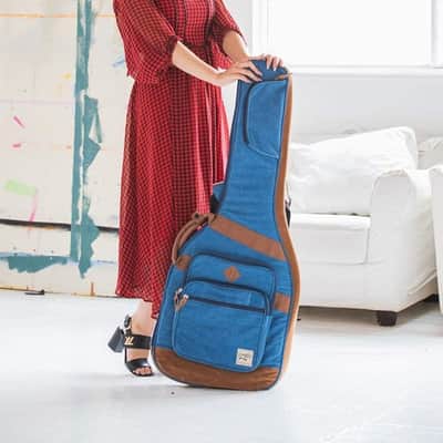 Ibanez Powerpad Electric Gig Bag 2021 - Navy Blue image 8