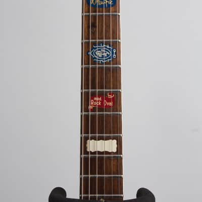 Wandre  Avalon Rock Oval Solid Body Electric Guitar,  c. 1963, original chipboard soft shell case. image 13