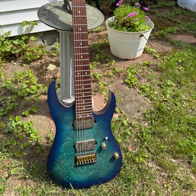 Ibanez RG7421PB with bareknuckle juggernaut pickups image 2
