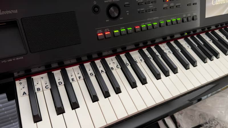 Yamaha CVP-809 Clavinova Polished Ebony — Mint, Light Use, Bench + WiFi Module image 1