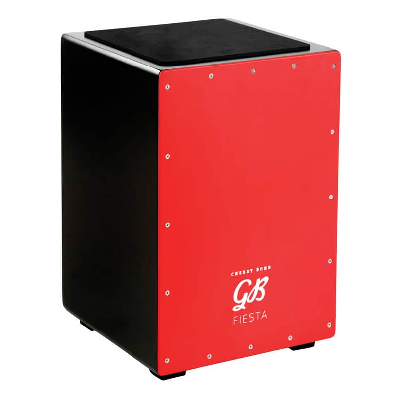 Gon Bops Fiesta Cajon - Cherry Bomb image 1