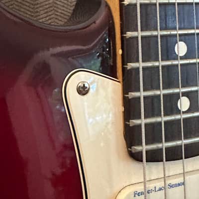 Fender Stratocaster Plus Deluxe 1989-1990 - Crimson Frost Bild 5
