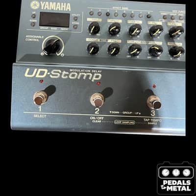 Yamaha UD Stomp Modulation Delay 2000s - Blue - X17720 image 4