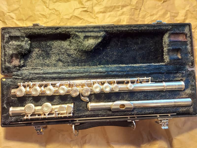 Yamaha YFL-225SII Flute, Japan, Very Good Condition image 1