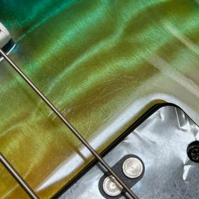 Jackson X Series Spectra SBXQ IV Electric Bass Floor Model - Amber Blue Burst Bild 10