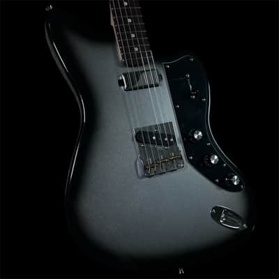 Tone Bakery Jazzbird T with Warmoth Neck and Gotoh Hardware - Silverburst image 5