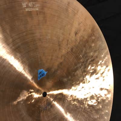 Elvin Jones' Original 1970s Zildjian Turkish K 18" Cymbal. NOS! Original K. Zildjian Bag! image 4