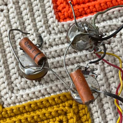 Kay/Silvertone/Harmony Kleenex Box Pickup with Wiring Harness - 1950’s Made in USA 🇺🇸! - image 4