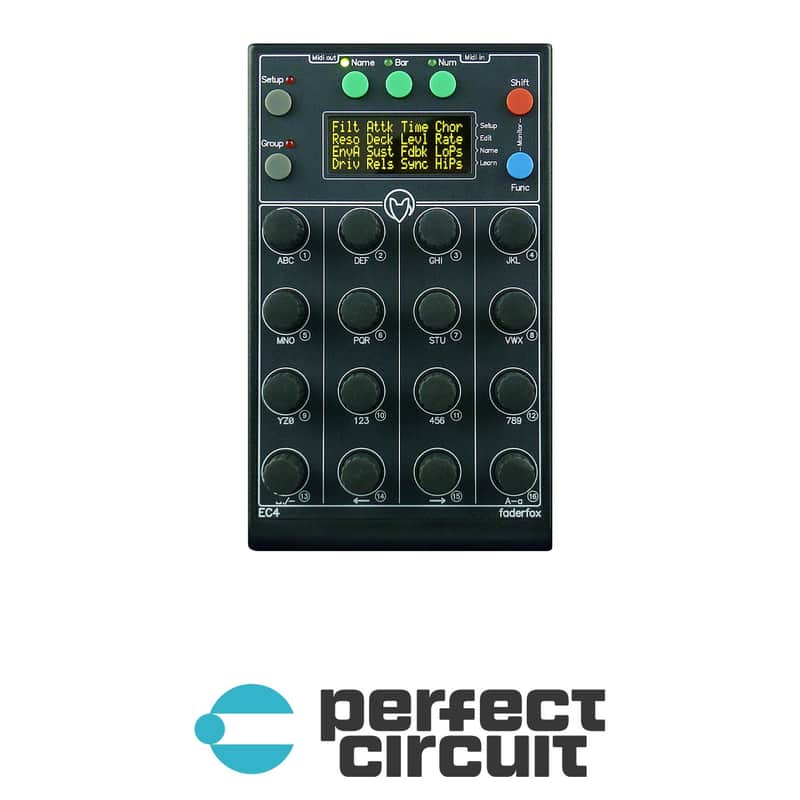 Faderfox EC4 USB MIDI Encoder Controller image 1