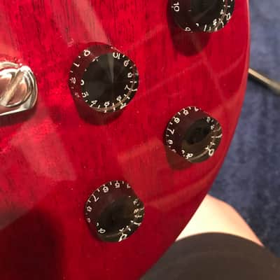 Hohner 1995 L60 (Les Paul Special) Wine Red Stain image 18