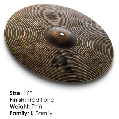 Zildjian K Custom Special Dry 16" Crash Cymbal, (K1416) image 2