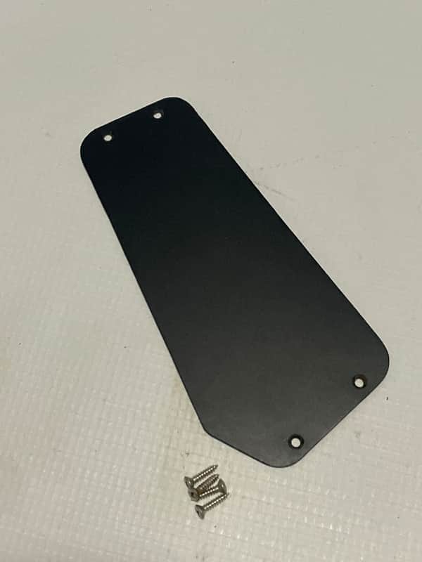 Japan Kramer Focus Model Guitar Black Reproduction Control Cavity Backplate image 1