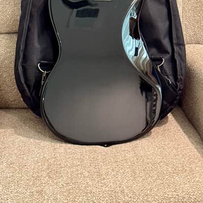 Vintage Indy Custom Shop Elite IC-S100 Black MUSTANG with Competition Stripe! image 11