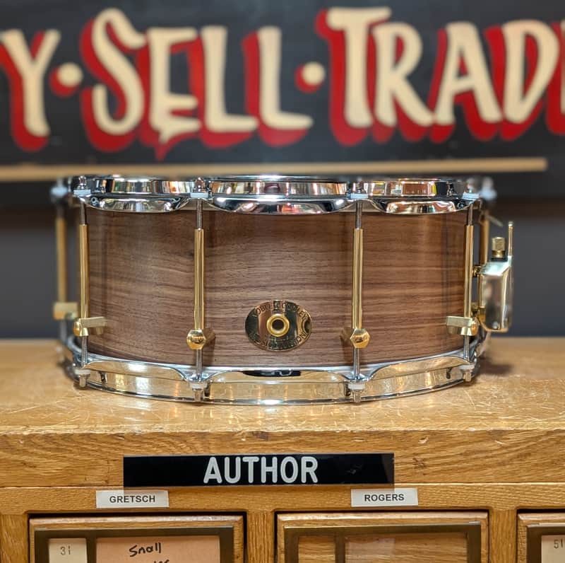 Noble&Cooley 14X6 Walnut snare drum - Natural oil image 1