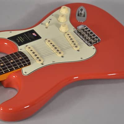 2026 Fender American Vintage II 1961 Stratocaster Fiesta Red w/OHSC image 8