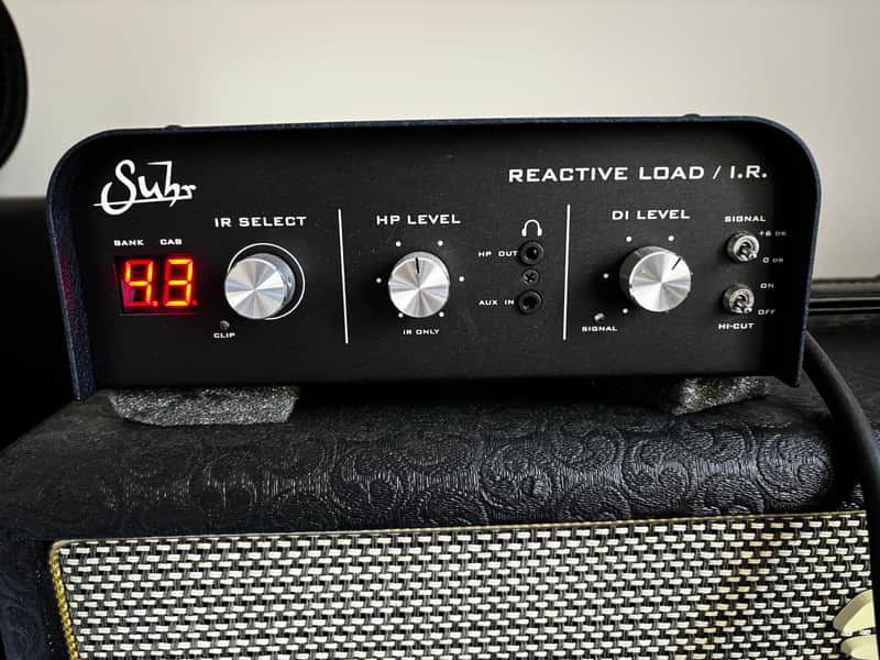 Suhr Reactive Load IR 8 Ohm DI Box with Impulse Responses 2019 - Present - Black image 1