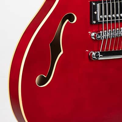 Grote Full Scale Electric Guitar Semi-Hollow Body Guitar image 6