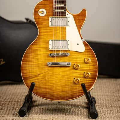 Gibson Custom Shop Historic Les Paul Standard VOS Reissue - Honey Burst SUPER-FLAMED TOP! image 2