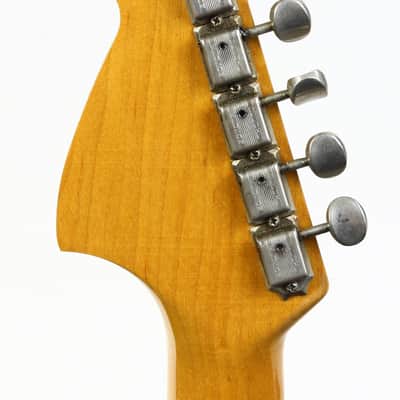 1966 Fender Jazzmaster Sunburst w Original Case CLEAN Vintage Guitar Dots and Bound! image 12