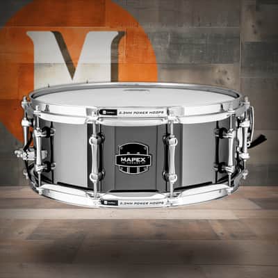 Mapex Armory 14 In. x55 In. Tomahawk Snare - Black Chrome (ARST4551CEB) image 1