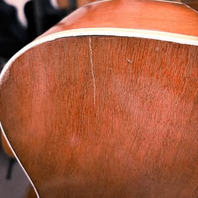 1960s Harmony H-6362 Baxendale Conversion OM Acoustic Guitar image 10