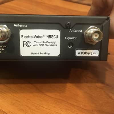 EV NRSCU N/DYM-SCU UHF Wireless Mic Receiver image 15