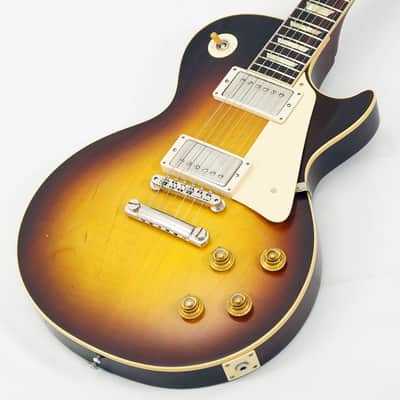 Gibson Custom Shop 2020 Murphy Lab 1958 Les Paul Standard Reissue Ultra Light Aged (Bourbon Burst) [USED] image 3