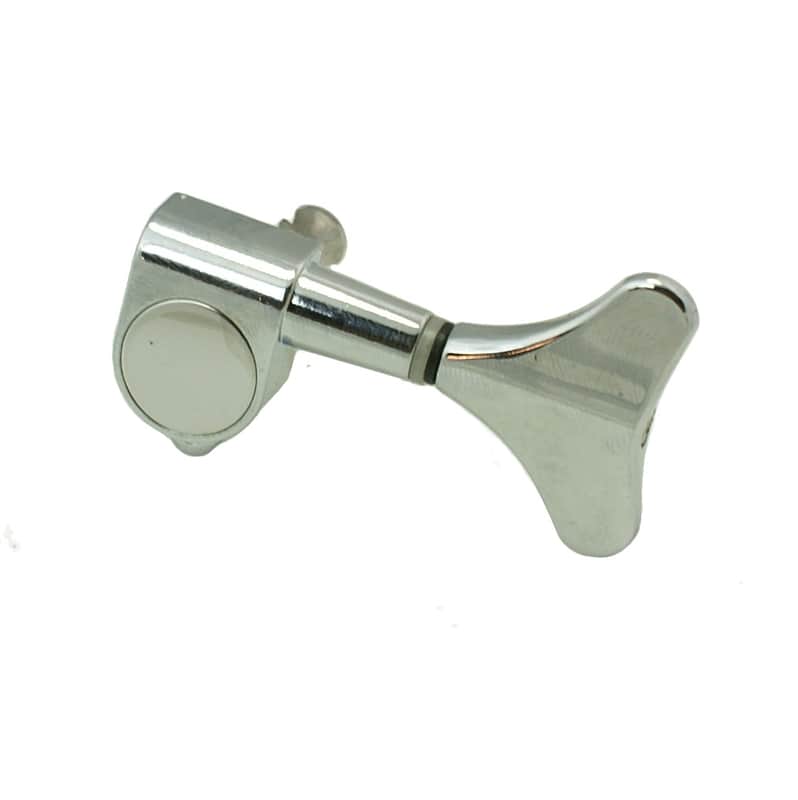 1X Electric Bass Guitar Tuning Machine key Head Peg ,Left Side /Chrome image 1