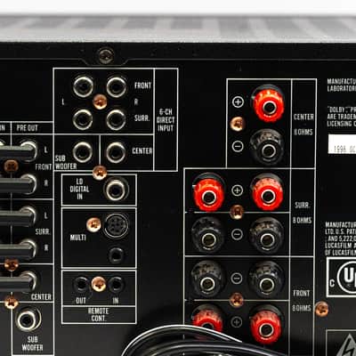1996 Harman Kardon AVR-80 II THX Receiver – Stereo/Surround Receiver w/ Box image 7