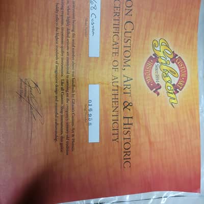 Gibson Historic Art Custom shop'68 reissue 2001 - Cherry Sunburst imagen 11