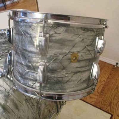 Vintage Ludwig Super Drums, Sky Blue Pearl, Date Stamped 1967 - Outstanding! image 6