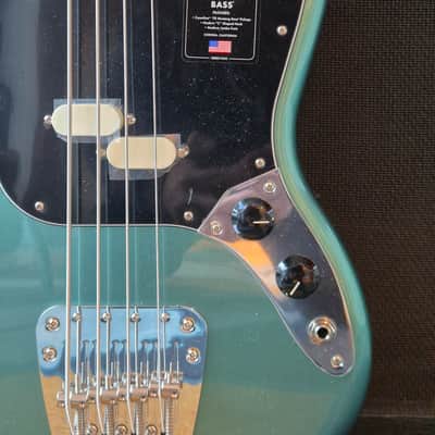 Fender American Professional Classic Mustang Bass 2026 - Faded Sherwood Green Metallic image 7