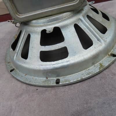 OXFORD 1966 10" SPEAKER 8 ohm SQUARE MAGNET ORIGINAL PRINCETON VIBROLUX SUPER REVERB BLACKFACE era image 4