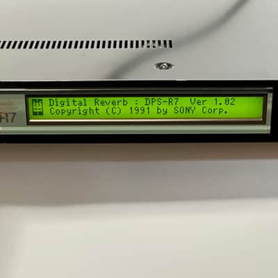 Sony DPS-R7 Digital Reverberator 1990s - Black image 10