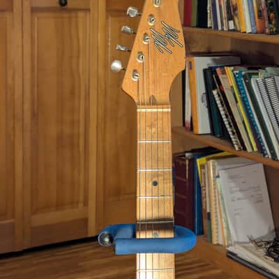Mario Martin S Style Guitar- Metallic Charcoal Frost image 17