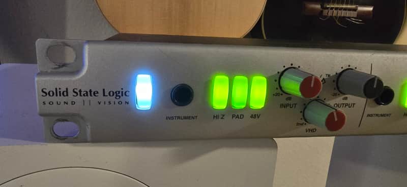Solid State Logic XLogic Alpha VHD Pre 4-Channel Microphone Preamp