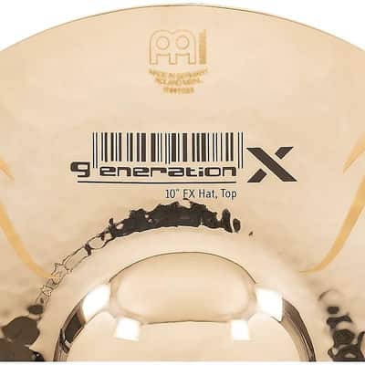 Meinl Generation X GX-10FXH 10" FX Hat, pair (w/ Video Demo) image 7