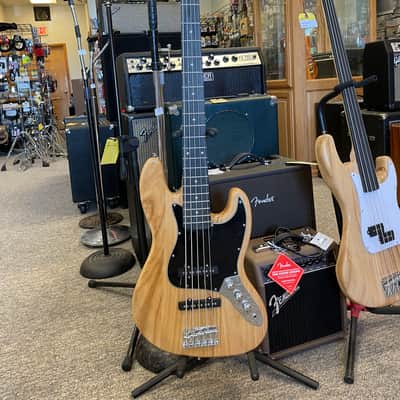 Glarry Full scale 5 string Bass Guitar 2025 - Natural , New. image 1