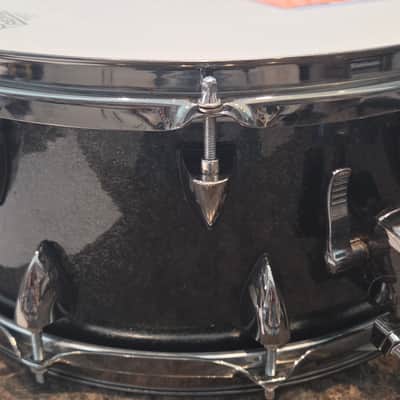 O.C.D.P Orange County Drums & Percussion 14x6 Snare Drum - Black Sparkle image 6