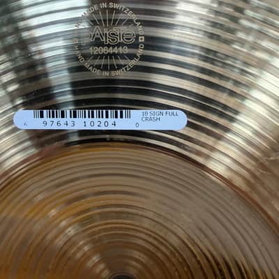 Paiste 18" Signature Full Crash Cymbal 1989 - Present - Traditional image 11