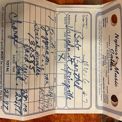 1966 Fender Jazzmaster w/ original paperwork etc. image 13