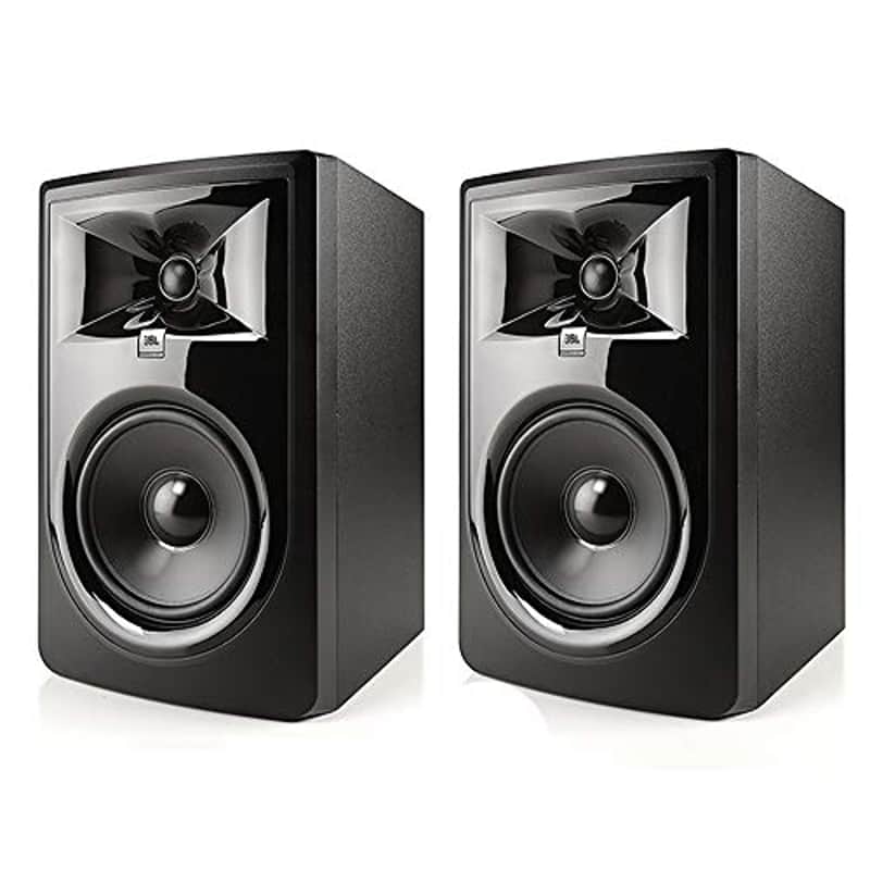 JBL 305P MkII 5" Two-Way Studio Monitoring Speakers (Pair) image 1