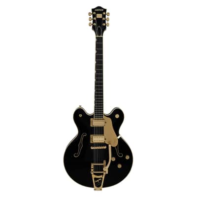 Gretsch Broadkaster LX Center Block w/ String-Thru Bigsby - Black image 2